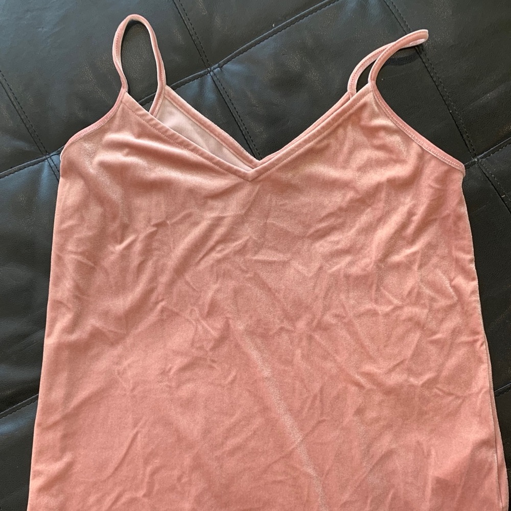 Suede top